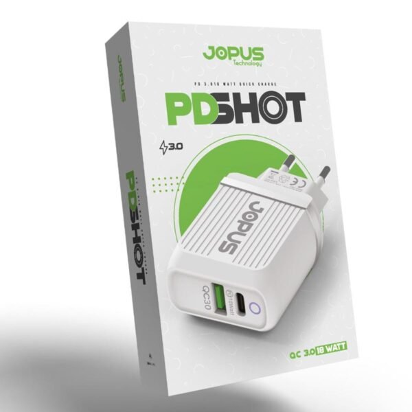 Jopus Universal JO-PD01 Pdshot Pd / Qc 18W Ev Sarj Cihazı