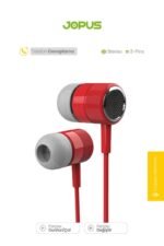 Jopus Jopus JO-K56 Melodia Universal 3,5 Mikrofonlu Kulaklik(KIRMIZI)