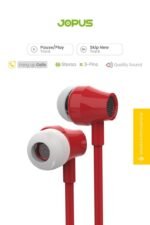 Jopus Jopus JO-K58 Bonea Universal 3,5 Mikrofonlu Kulaklik Kırmızı Renk
