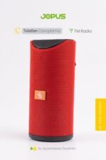 Jopus Leda Radyolu Bluetooth Hoparlör Kırmızı Renk