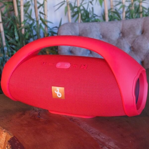 Jopus Boomsbox Bluetooth Hoparlör Kırmızı Renk