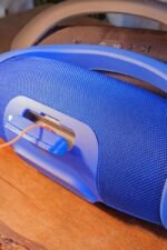 Jopus Boomsbox Bluetooth Hoparlör Mavi Renk - Görsel 3