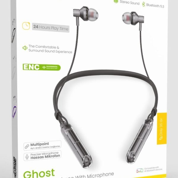 Jopus JP-BH06 Ghost Boyun Askılı Bluetooth Kulaklık