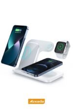 Azeada PD-W8 Wireless Magsafe 3in 1 15 Watt Sarj Cihazi - Görsel 4