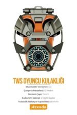 Azeada AZ-BT04 TWS Bluetooth Kulaklık