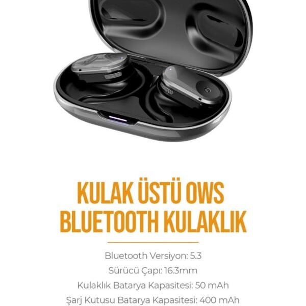 Azeada AZ-BT11 TWS Bluetooth Kulaklık Siyah Renk