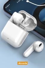 Azeada PD-BT118 TWS Bluetooth Kulaklık Beyaz Renk - Görsel 3