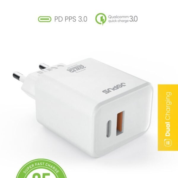 Jopus JO-S07 Cyper Hizli Sarj USB / PD 25W Sarj Cihazi