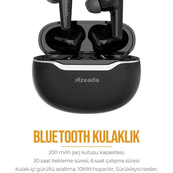 Azeada AZ-BT06 Bluetooth Kulaklık SİYAH