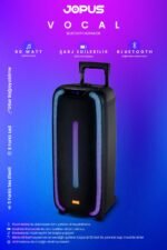 Jopus Vocal Mikrofonlu Bluetooth Hoparlör - Görsel 3