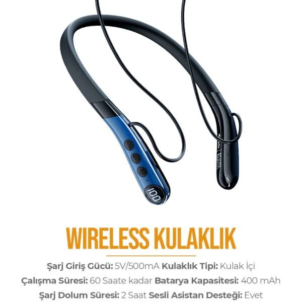 Azeada Azeada AZ-BN05 Boyun Askılı Bluetooth Kulaklık
