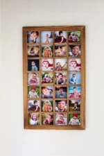 Wooden City Ahşap Çerçeve Ahşap Çoklu Fotoğraf Çerçevesi Ahşap Kolaj Resim Albümü