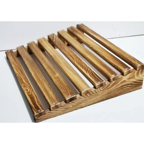 Wooden City Masa Altı Ayaklık Ahşap Ayak Yükseltici Ayak Standı Masa Doğal Ahşap Ayaklıık Eskitme