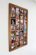 Wooden City Ahşap Çerçeve Ahşap Çoklu Fotoğraf Çerçevesi Ahşap Kolaj Resim Albümü - Görsel 2