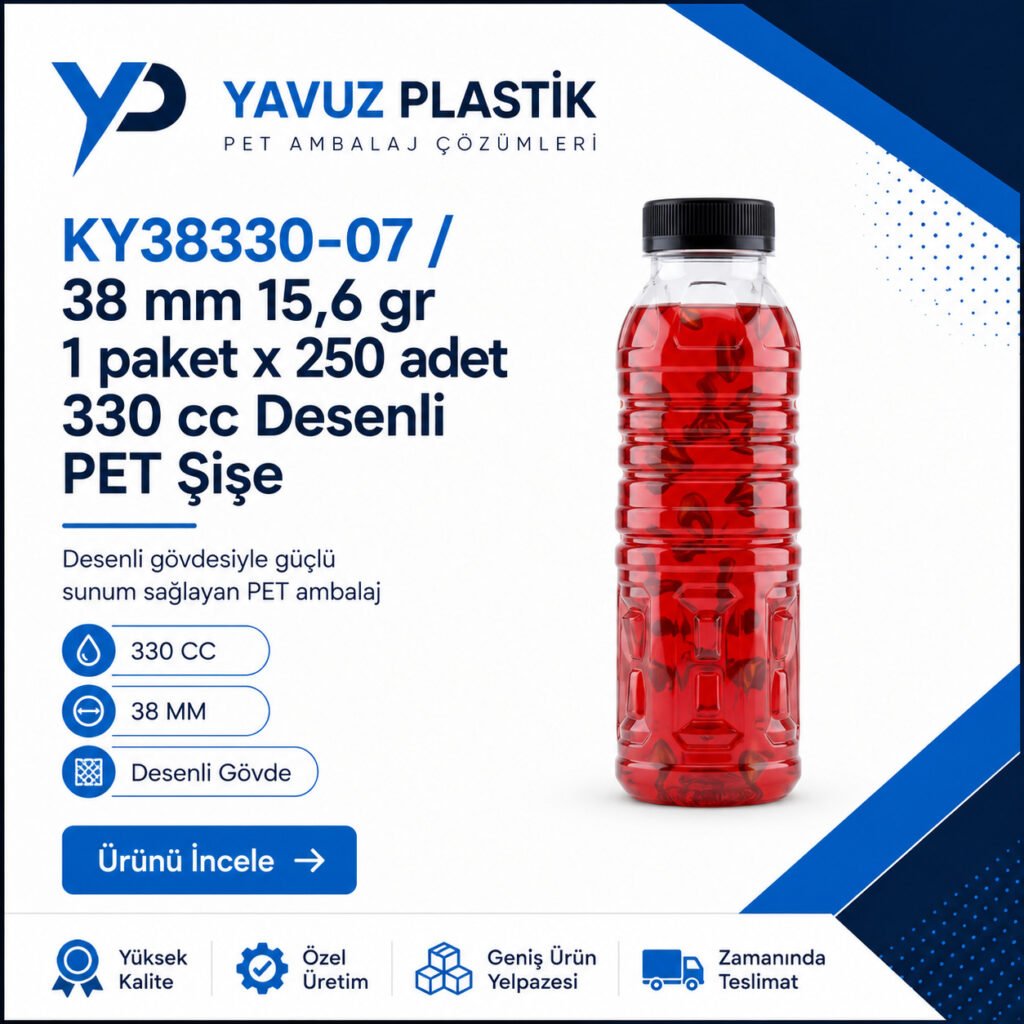 250 cc Yuvarlak Bal ve Pekmez Kavanozu 63 mm