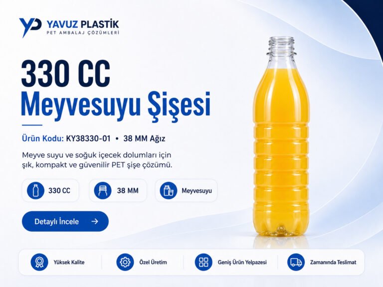 500 ml Geniş Ağız Meyve Suyu ve Süt Şişesi 48 mm