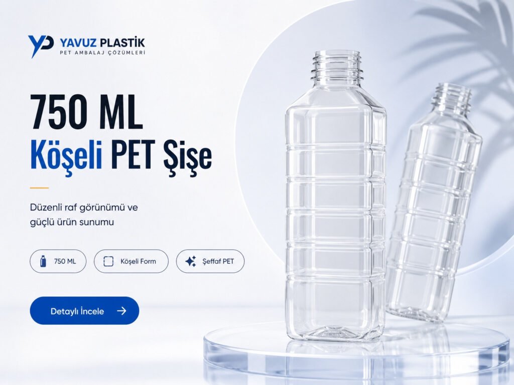 750 ml Tetik Uyumlu Temizlik Şişesi 28 mm Şeffaf